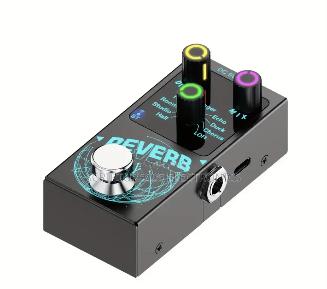 Reverb Guitar / Bass Effect Pedal