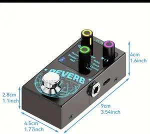 Reverb Guitar / Bass Effect Pedal
