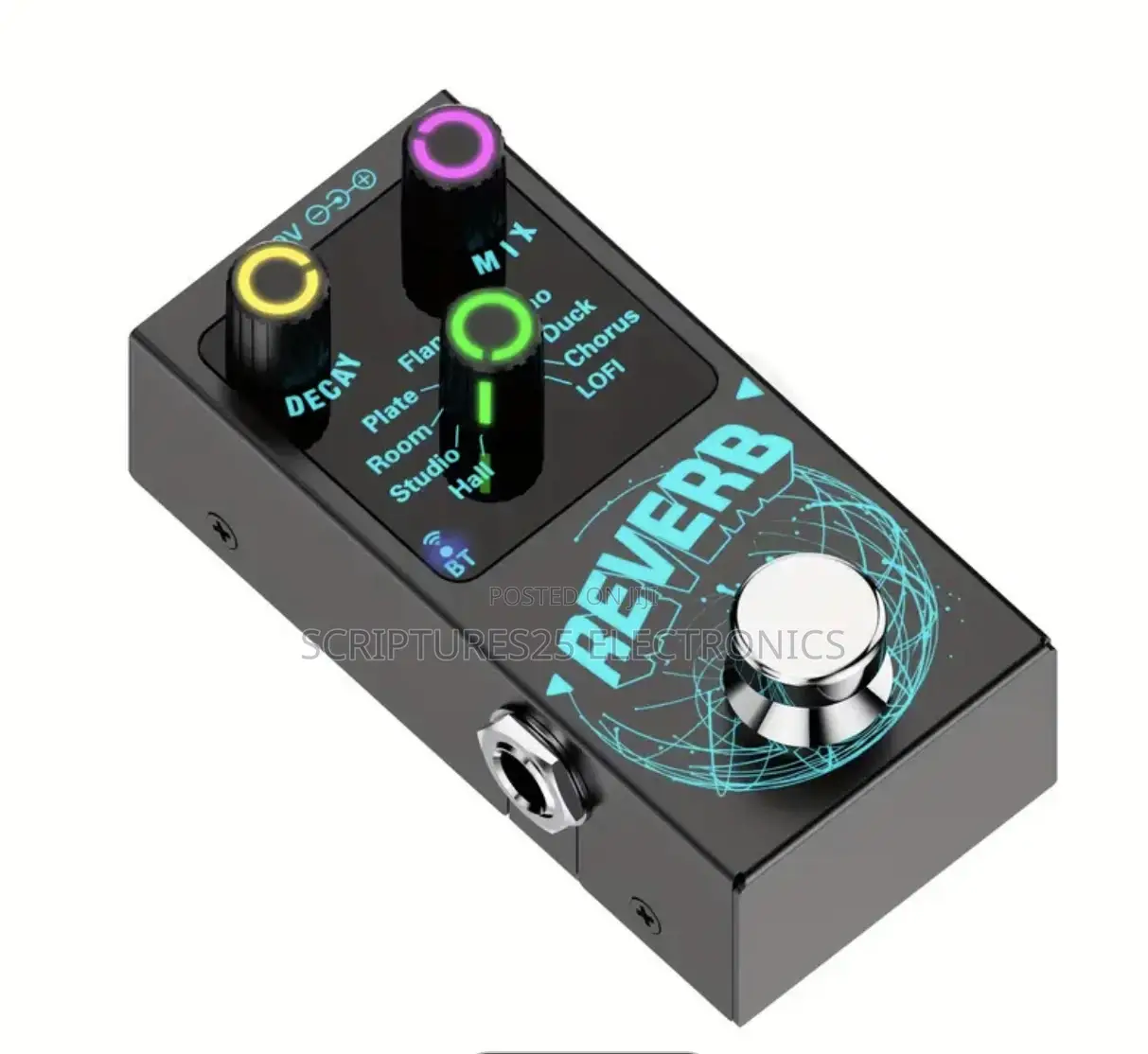 Reverb Guitar / Bass Effect Pedal