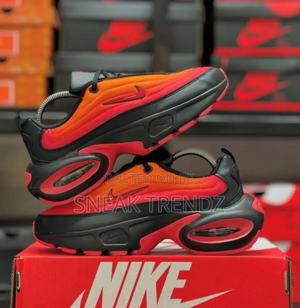 Nike Original Portal Red Orange N Black