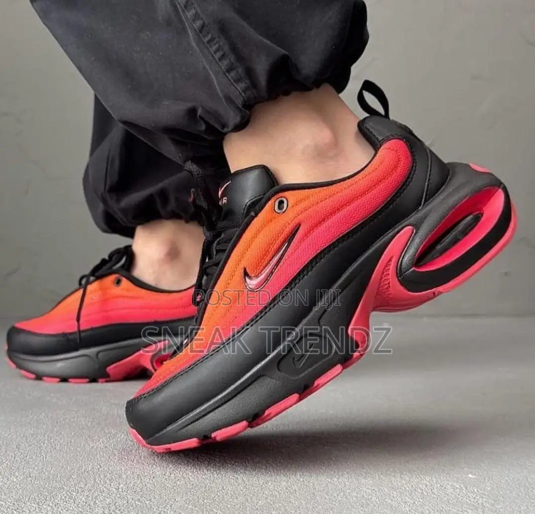 Nike Original Portal Red Orange N Black