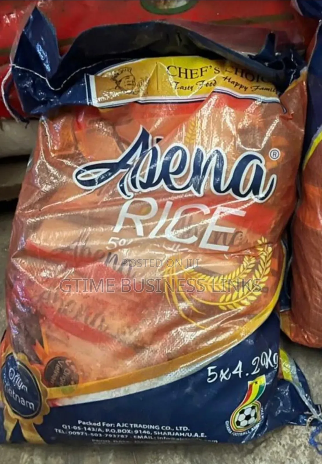 5x5kg And 5x4.5kg Rice (Cindy Millicent Dynasty Abena