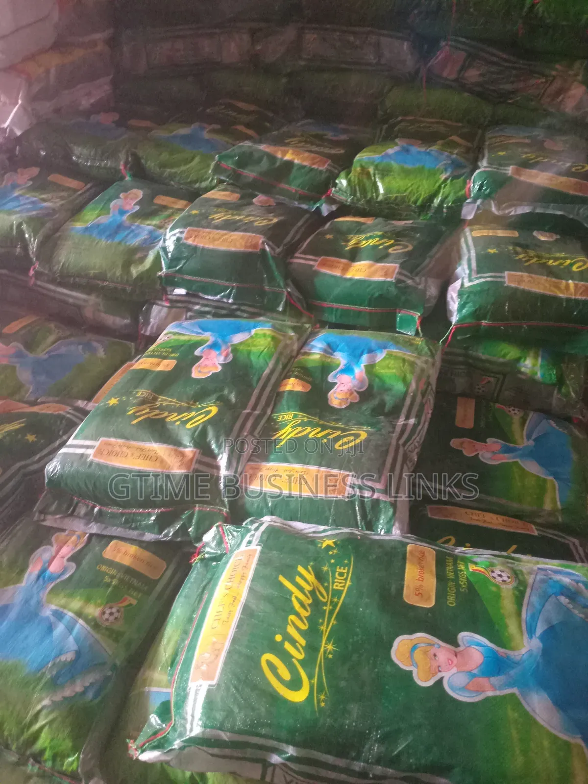 5x5kg And 5x4.5kg Rice (Cindy Millicent Dynasty Abena
