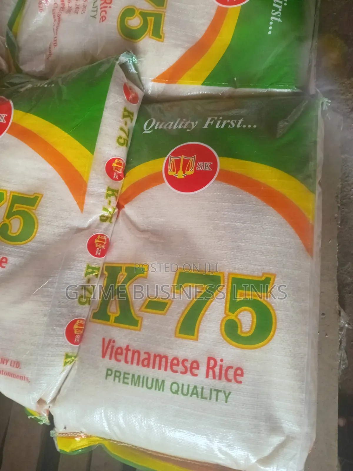 5x5kg And 5x4.5kg Rice (Cindy Millicent Dynasty Abena