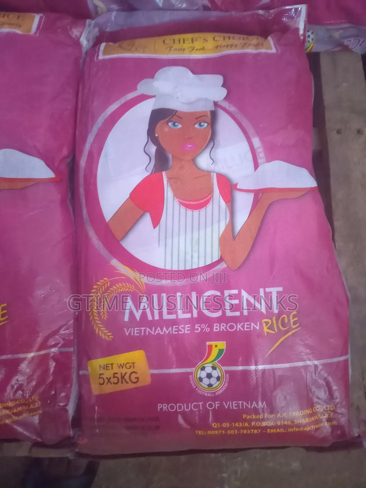 5x5kg And 5x4.5kg Rice (Cindy Millicent Dynasty Abena