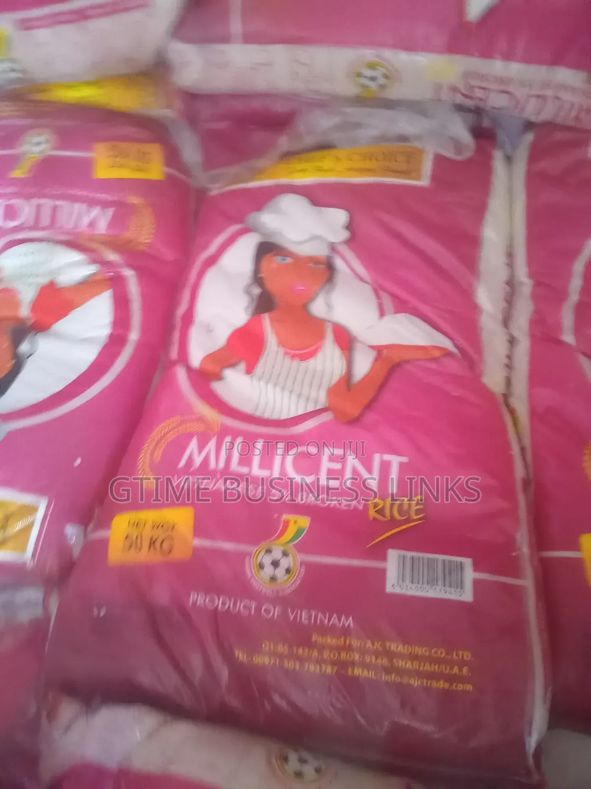 5x5kg And 5x4.5kg Rice (Cindy Millicent Dynasty Abena