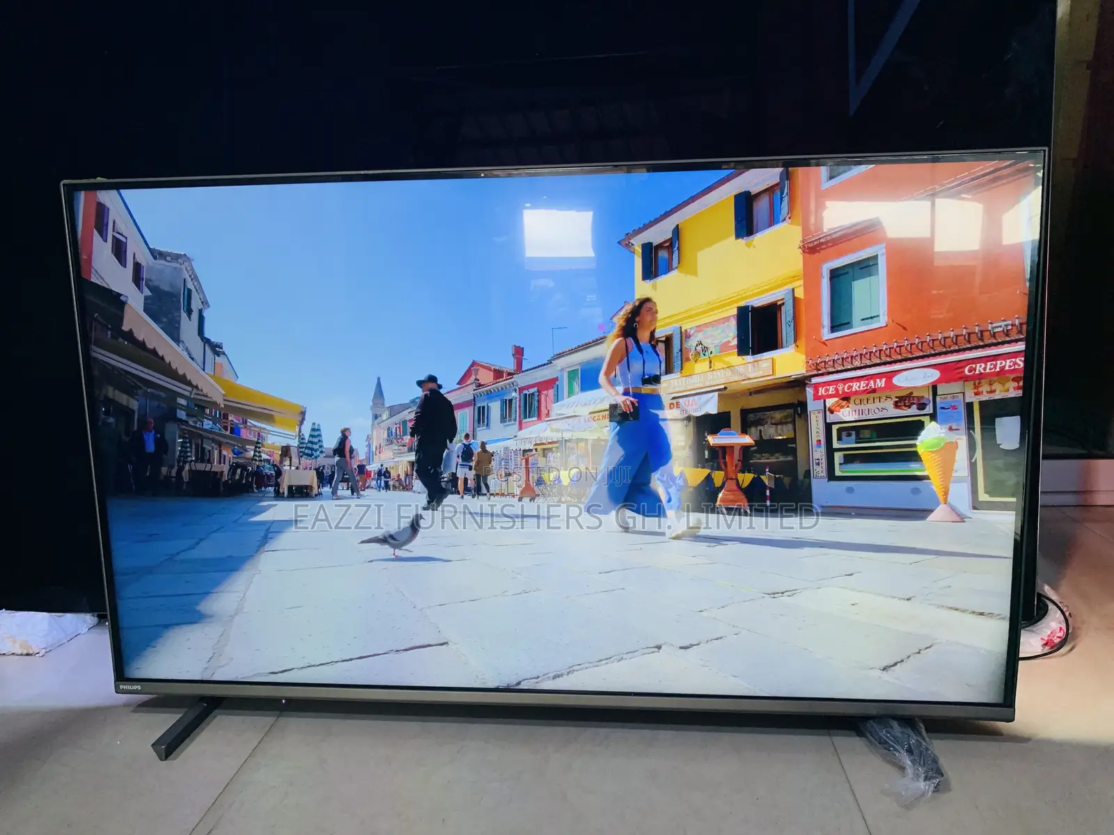43 Inches Android Tv Philips Ambilight 3 Sided Smart Satellite Tv