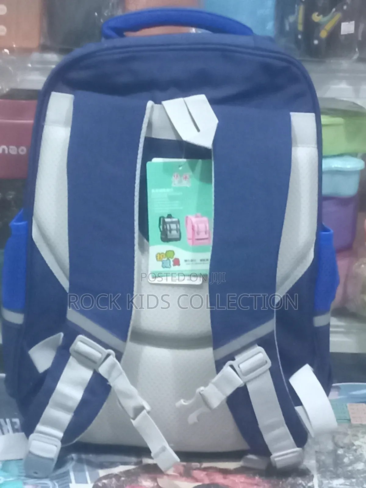 Huacheng Backpack School Bag (Blue)Class 4 +