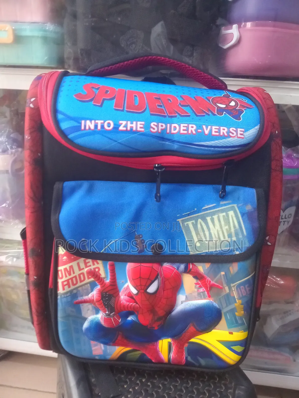 Spinder Man Backpack (Class 4 +)