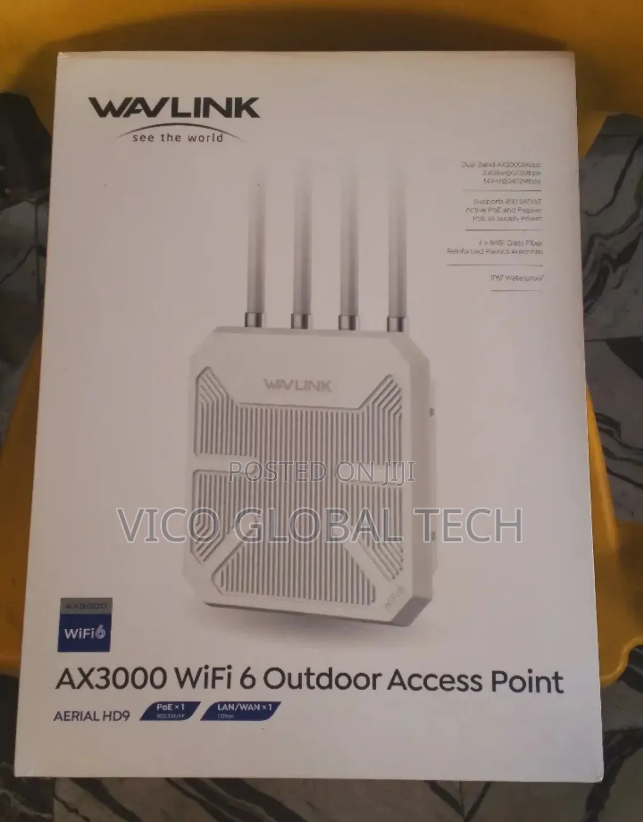 Wavlink Ax3000 Wifi 6 Outdoor Access Point.