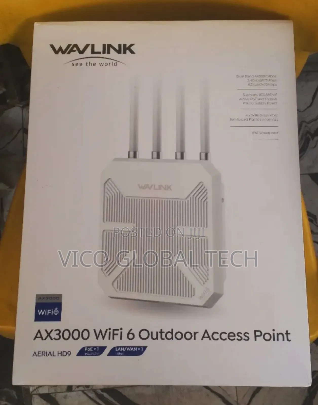 Wavlink Ax3000 Wifi 6 Outdoor Access Point.