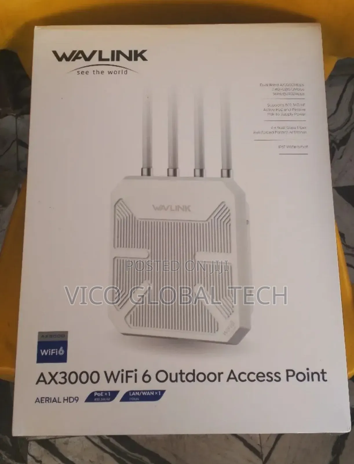 Wavlink Ax3000 Wifi 6 Outdoor Access Point.