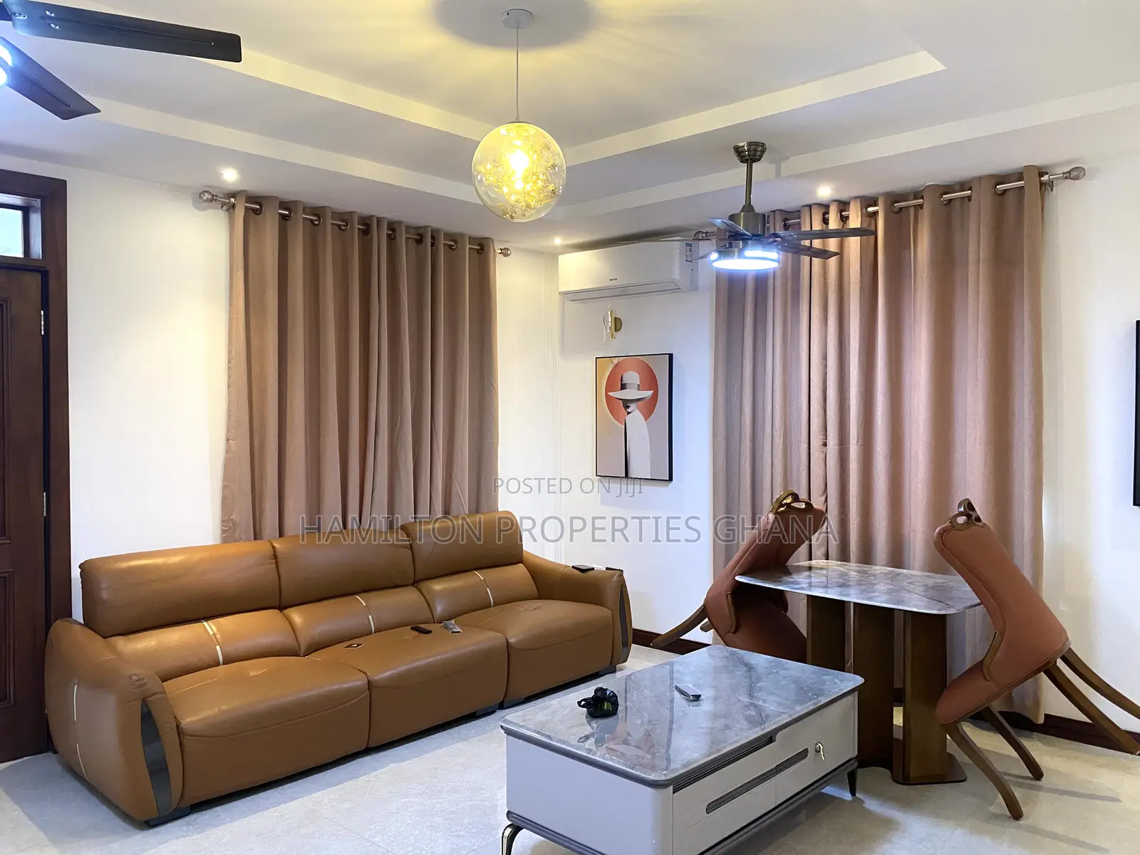 Furnished 3bdrm Apartment in Tse Addo, Tseaddo for rent