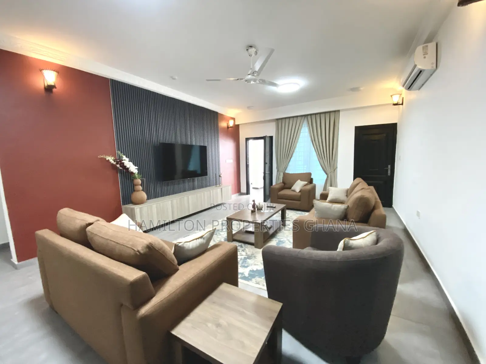 Furnished 2bdrm Apartment in East Airport, Tseaddo for rent