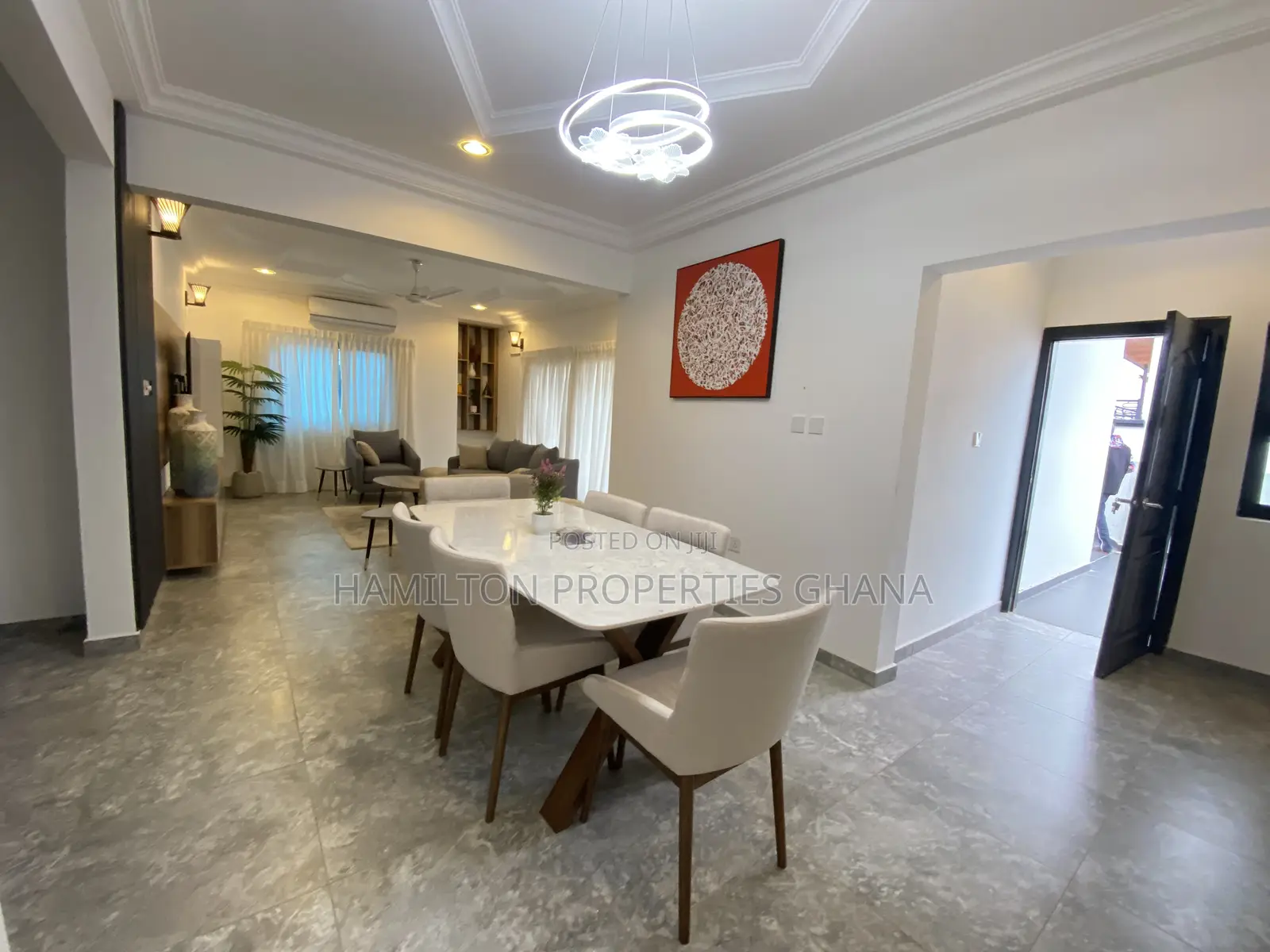 Furnished 3bdrm Apartment in East Airport, Tseaddo for rent