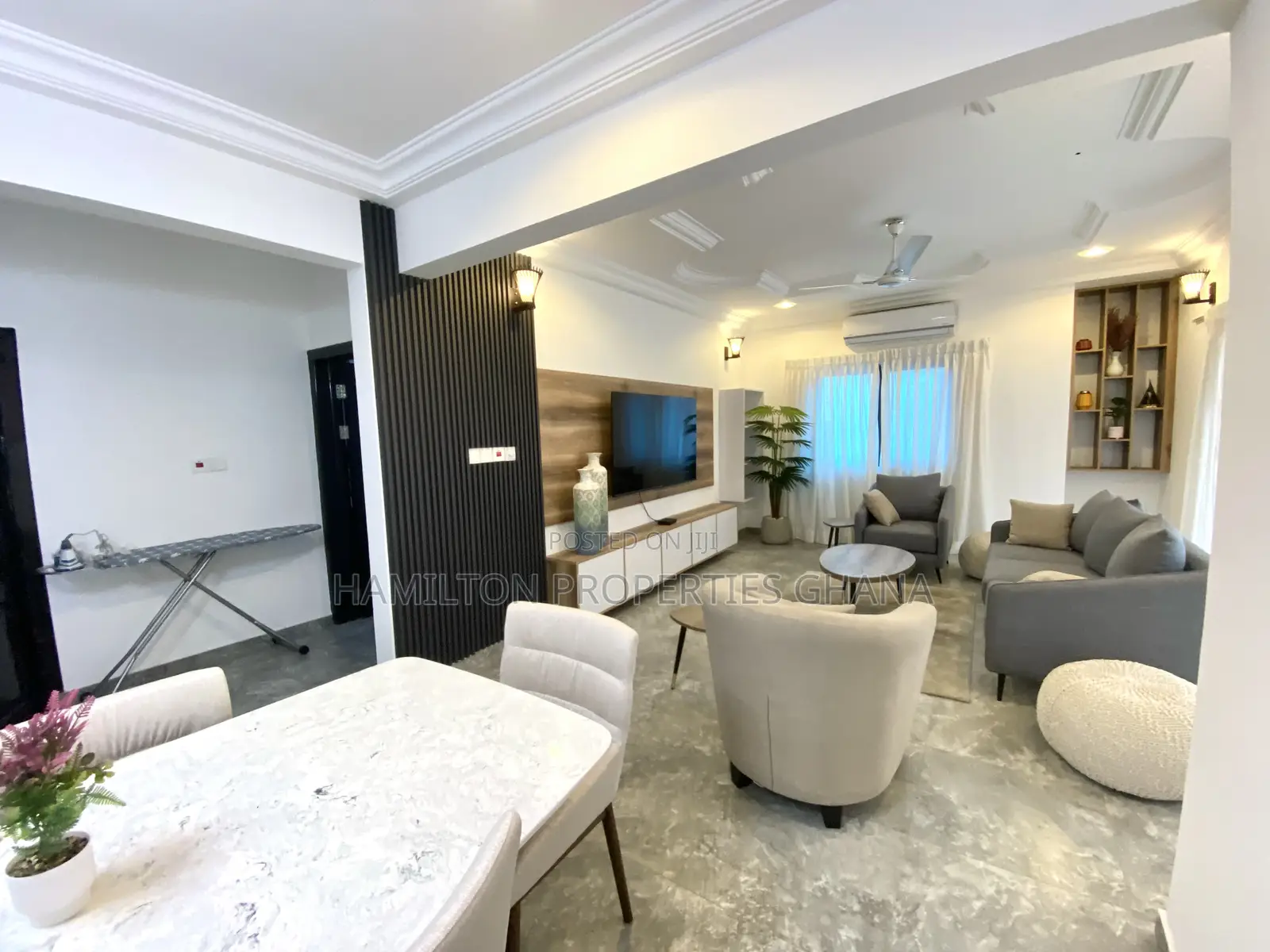 Furnished 3bdrm Apartment in East Airport, Tseaddo for rent