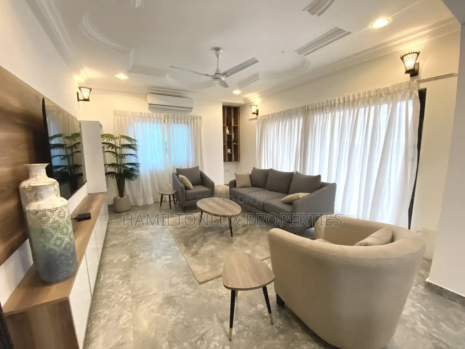 Furnished 3bdrm Apartment in East Airport, Tseaddo for rent