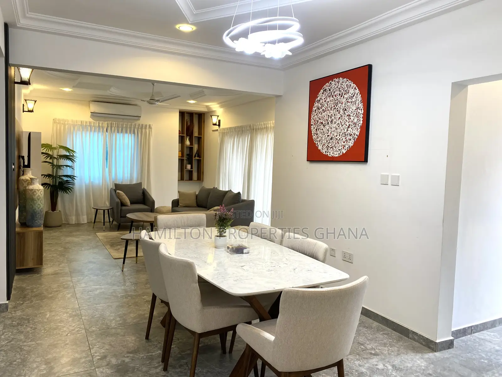 Furnished 3bdrm Apartment in East Airport, Tseaddo for rent