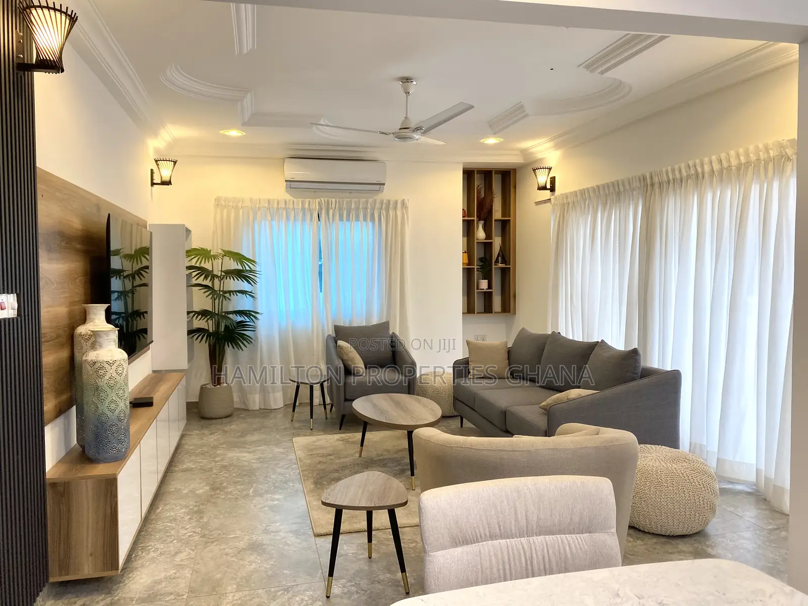 Furnished 3bdrm Apartment in East Airport, Tseaddo for rent