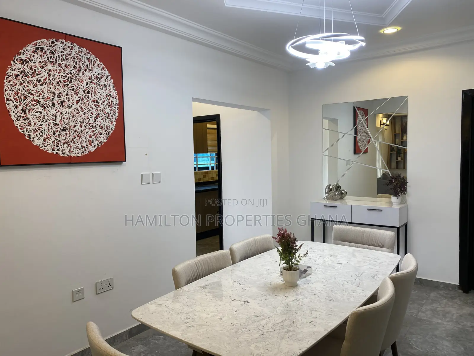 Furnished 3bdrm Apartment in East Airport, Tseaddo for rent