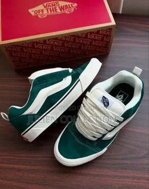 New Skool Van Og Green Cream