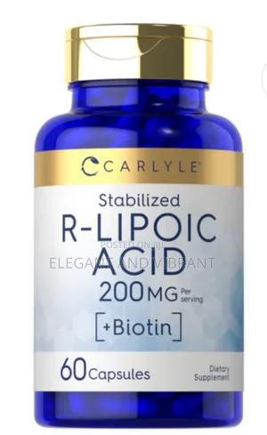 -Lipoic Acid 200mg Per Serving | 60 Capsules