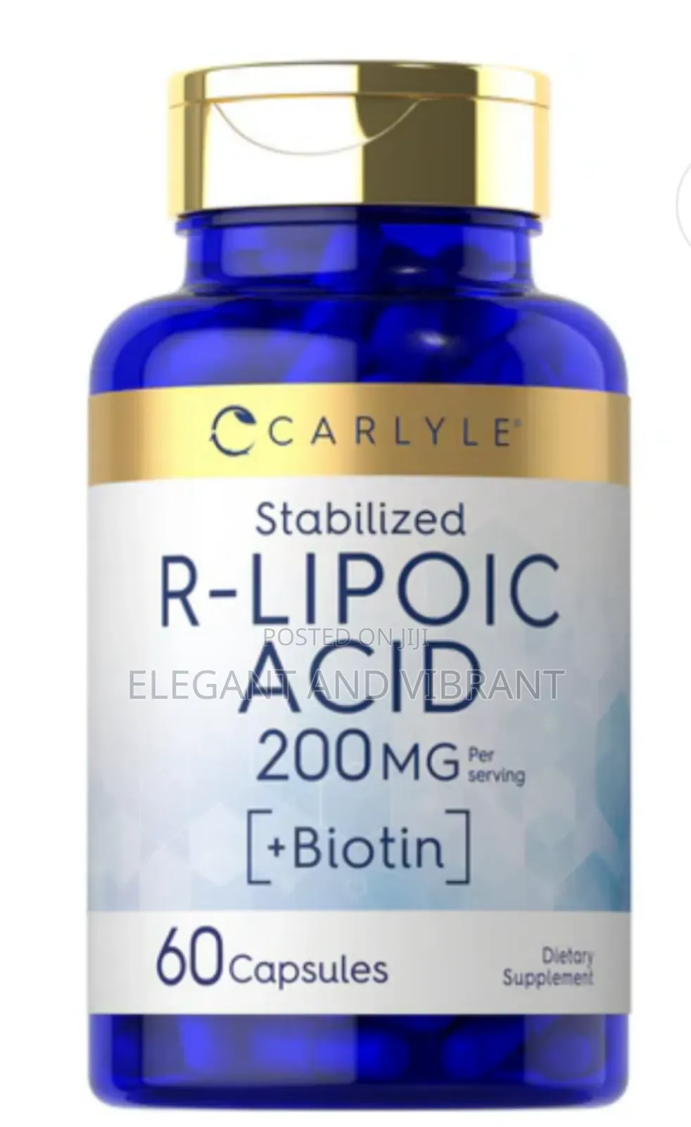 -Lipoic Acid 200mg Per Serving | 60 Capsules