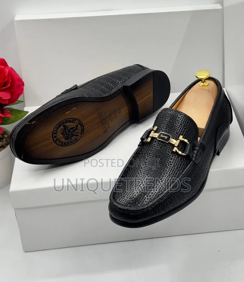 Classic Men Leather Loafer Shoes