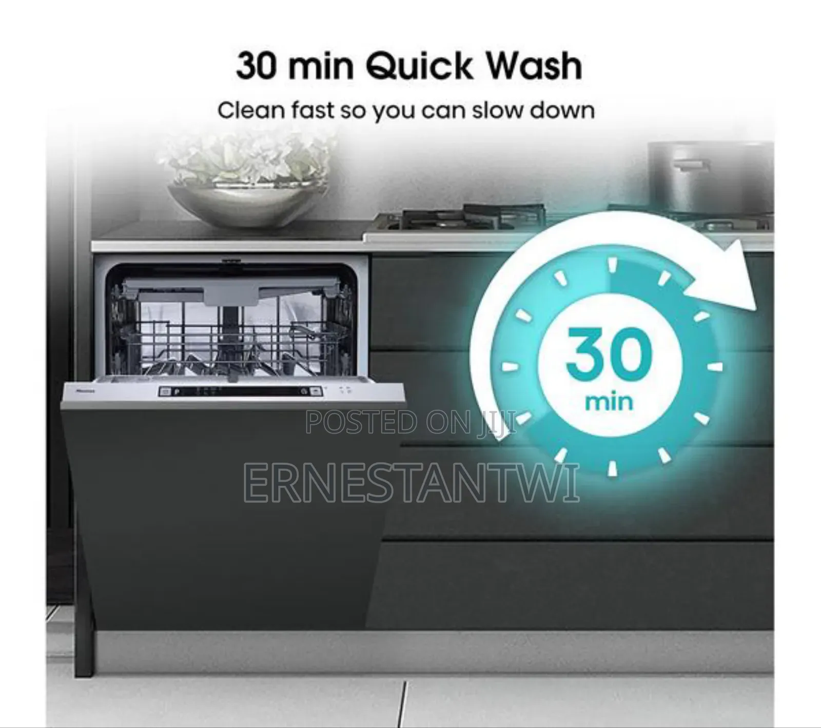 Integrated Dishwasher From Hisense, Uk