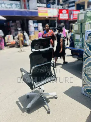 Net Office Chair With Headrest