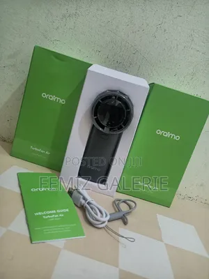 Oraimo Turbofan Air Handheld Fan Intense Airflow