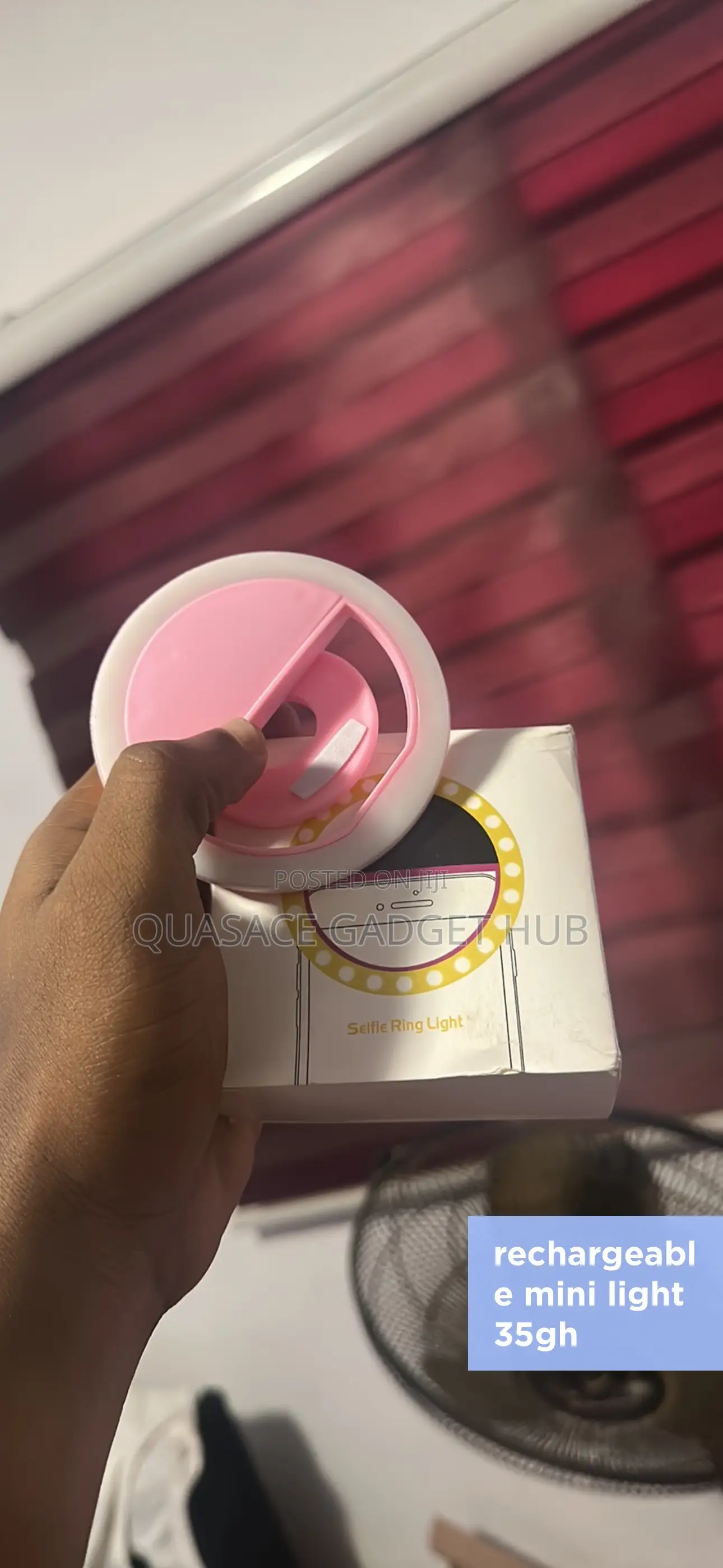 Rechargeable Mini Ringlight