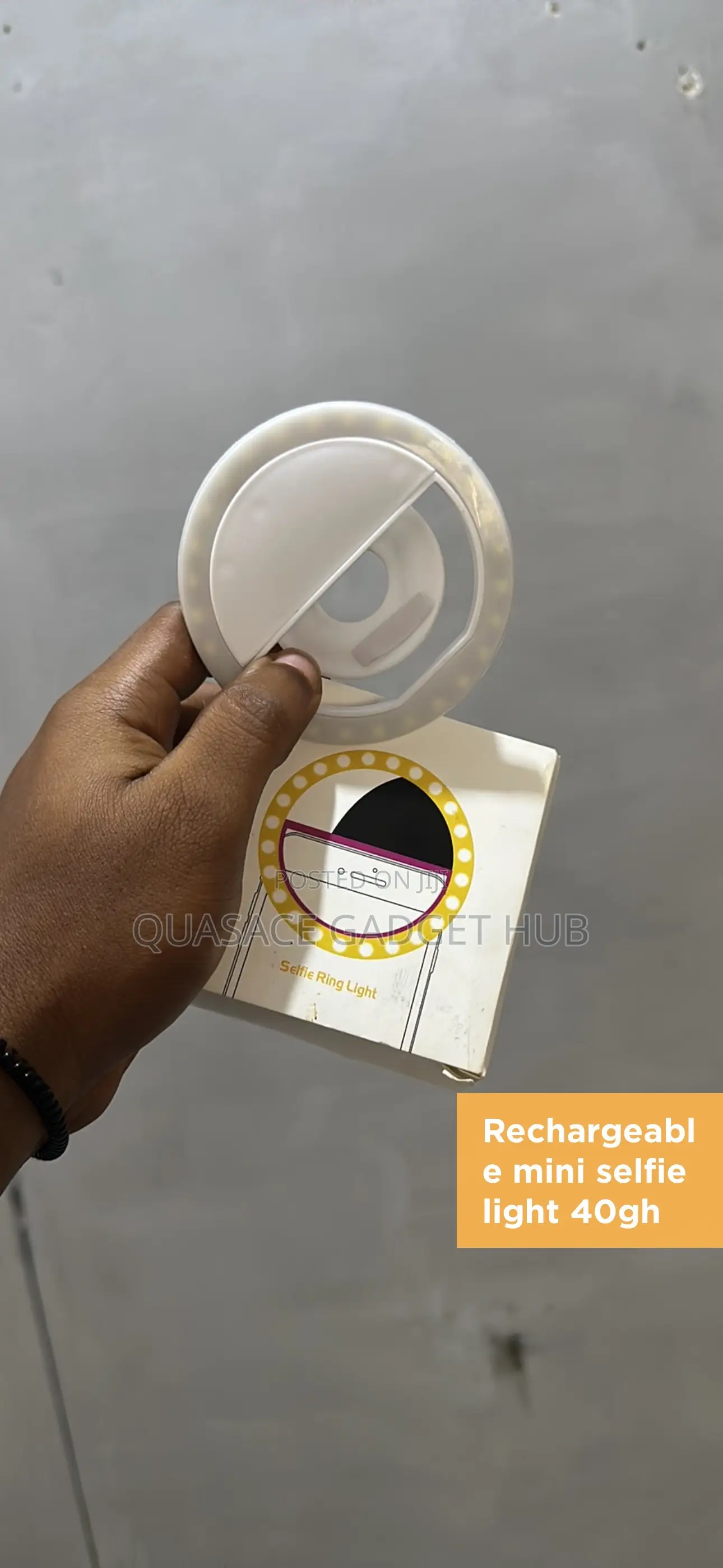 Rechargeable Mini Ringlight
