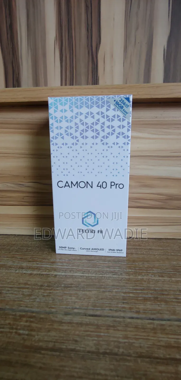 New Tecno Camon 40 Pro 256 GB Black