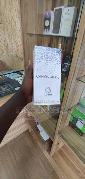 New Tecno Camon 40 Pro 256 GB Black