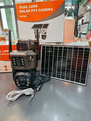 Dual Lens Solar PTZ Camera