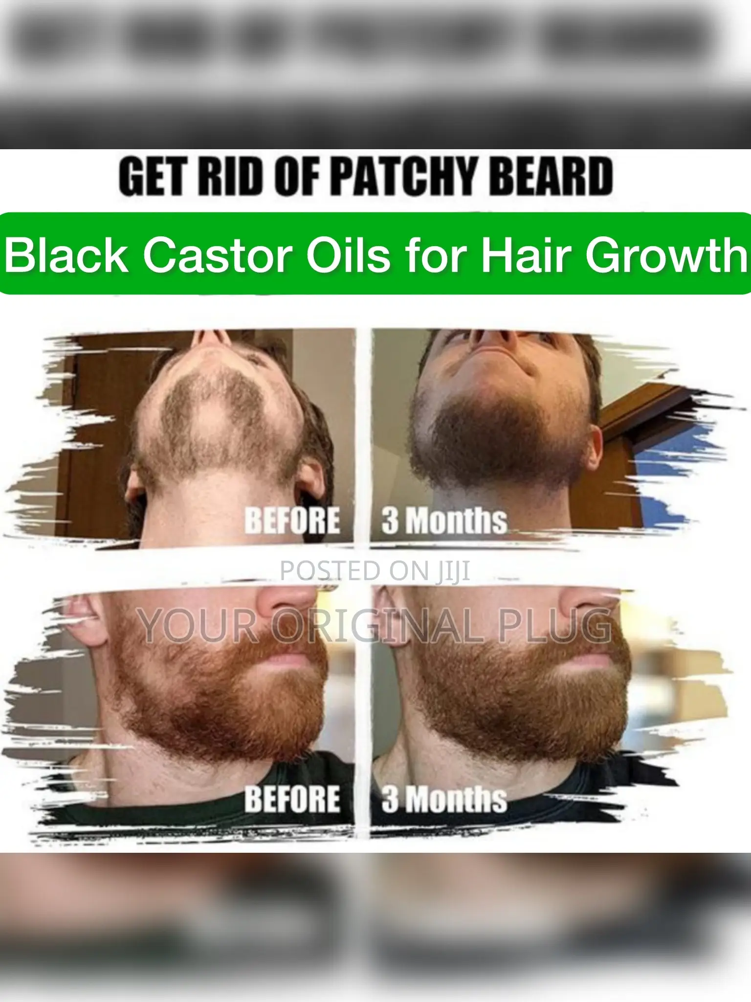 Jamaican Black Castor Oil, Extra Dark (Pure Blend)