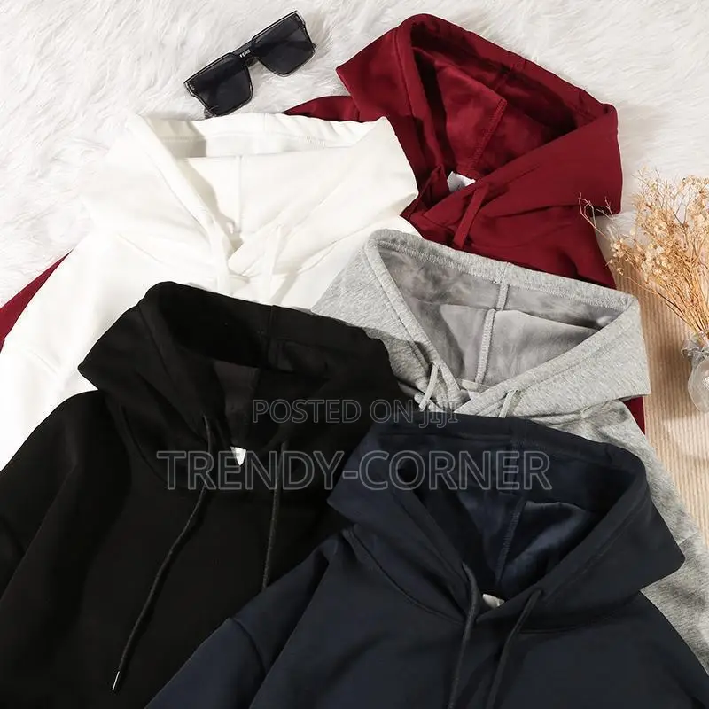 Essential Plain Hoodies