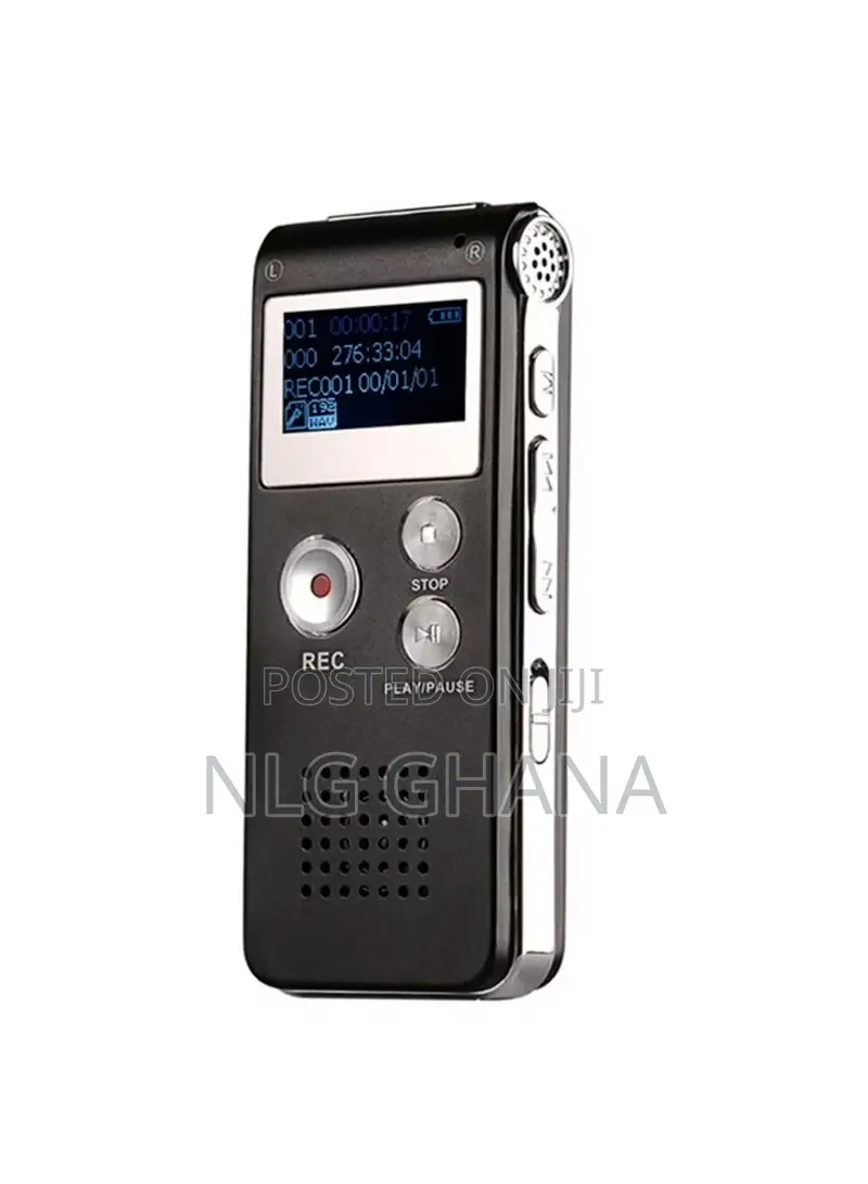 Portable Rechargeable 8gb Digital Voice Recorder. Ghx6027