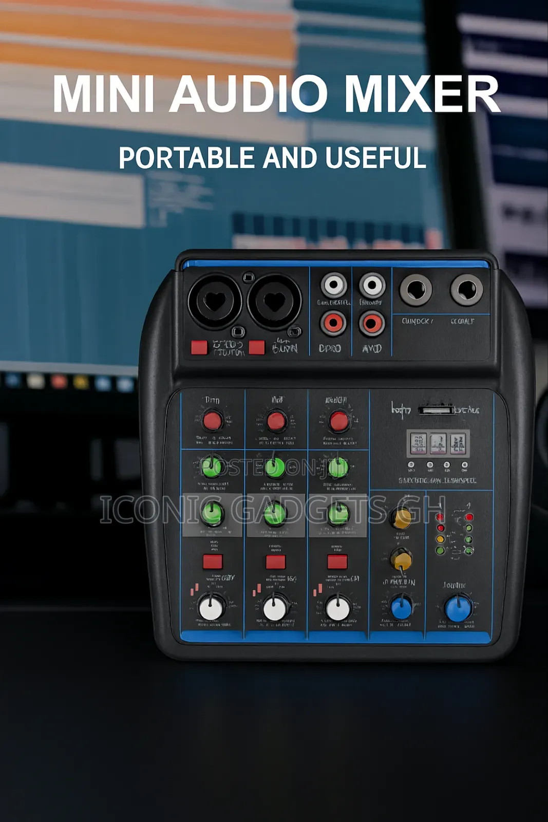 Portable Audio Mixer Console 