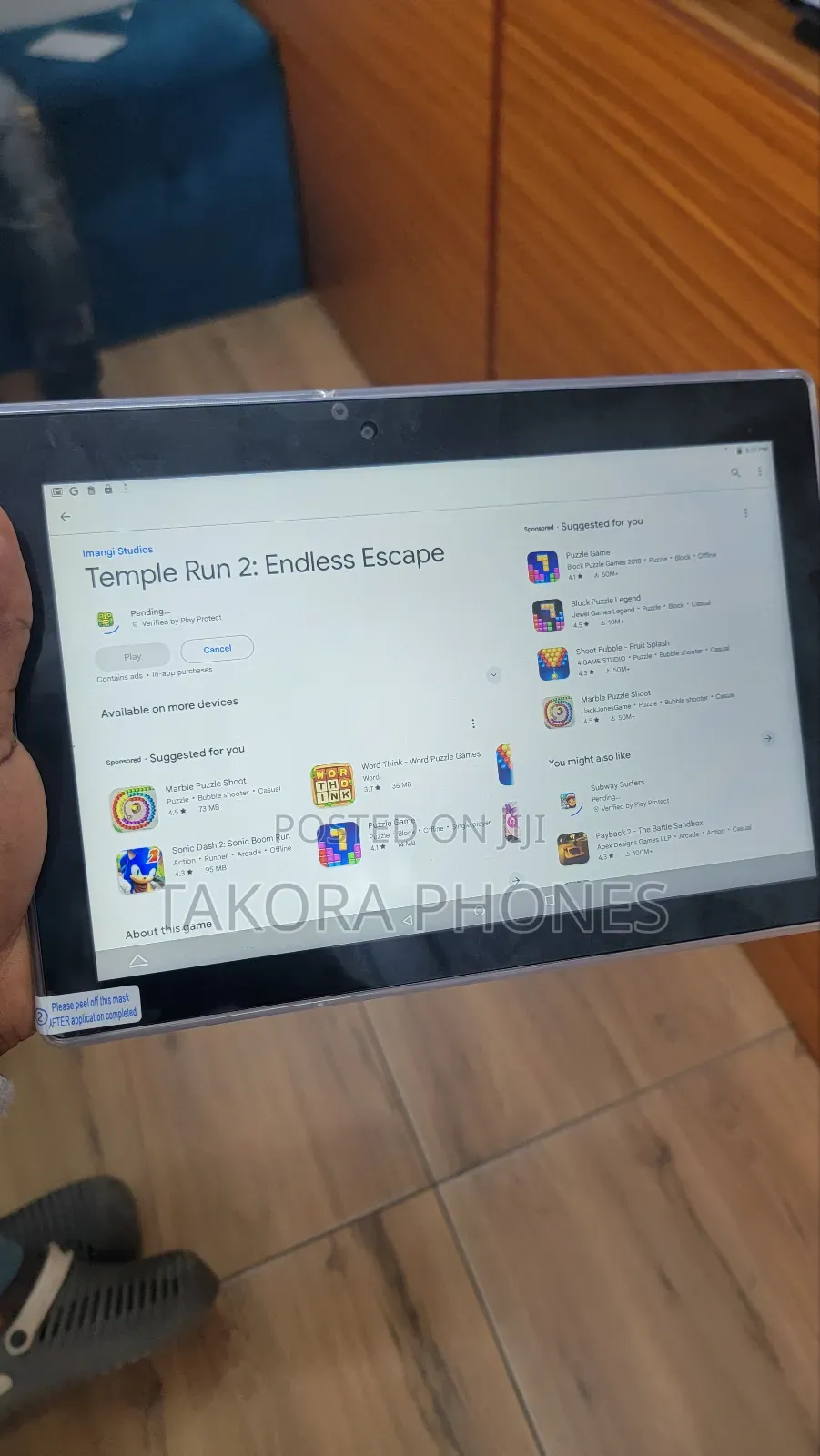 Lenovo Tab TB311FU 64 GB Black