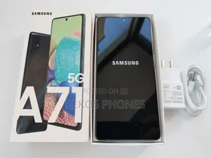 New Samsung Galaxy A71 5G 128 GB Black