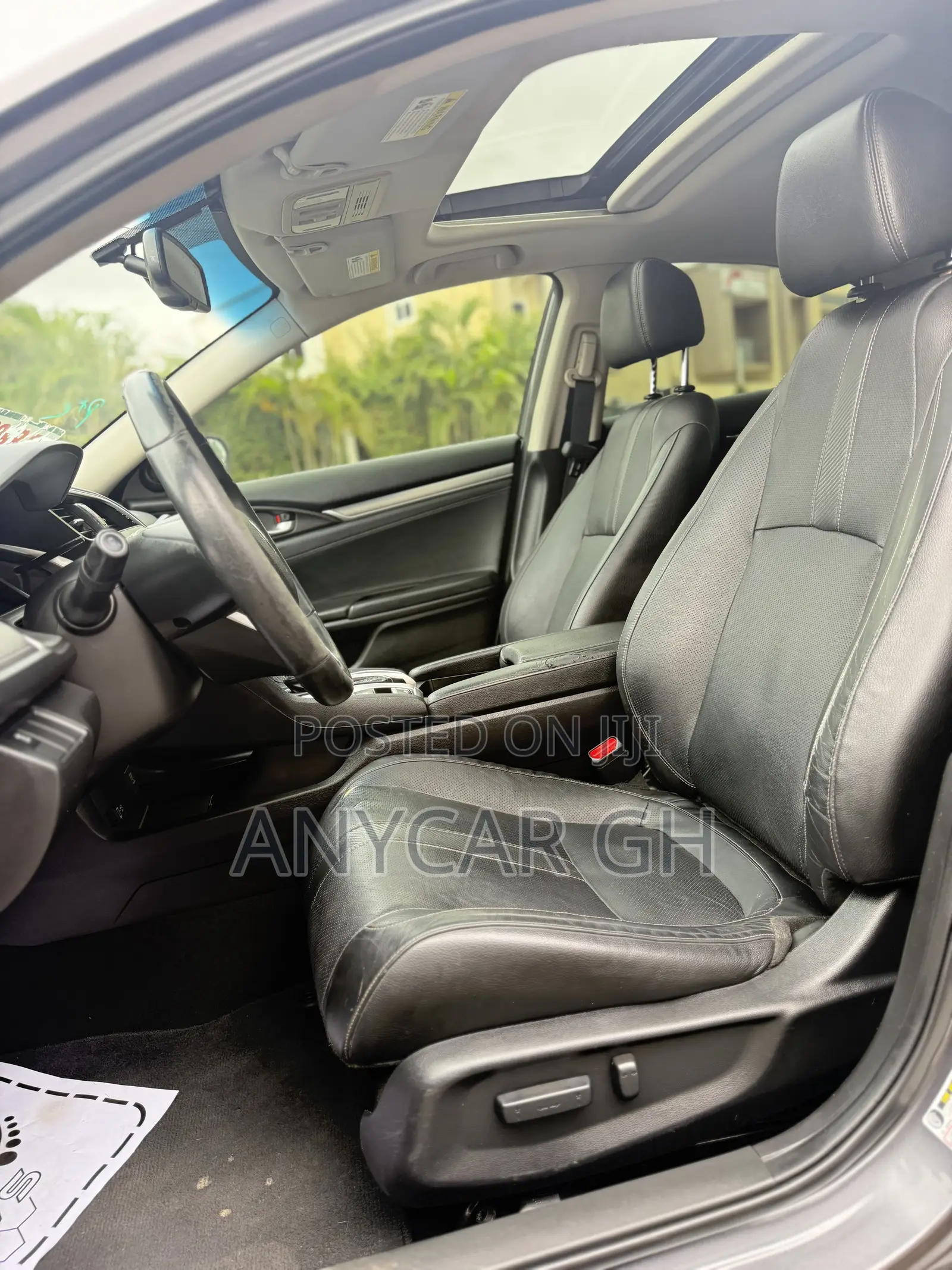 Honda Civic EX-L Sedan 2019 Gray
