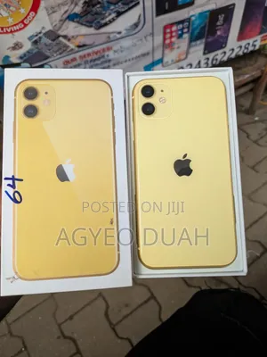New Apple iPhone 11 64 GB Yellow