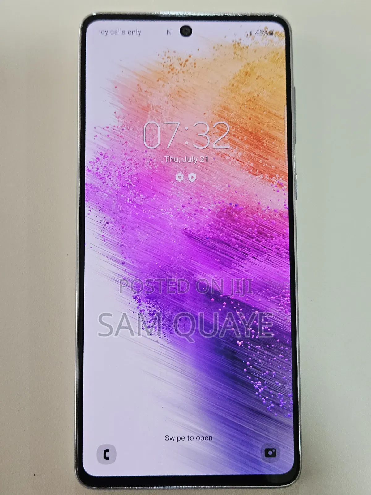 Samsung Galaxy A73 5G 256 GB White