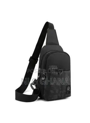 Nylon Oxford Cloth Chest Bag Stylish Casual Men.
