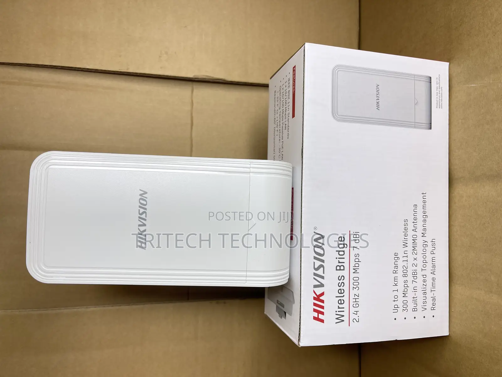 Hikvision Ds-3wf1000-Ei-2n 2.4ghz 300mbps 1km Access Point