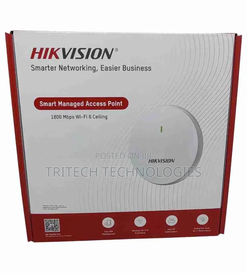 Hikvision Ds-3wap622g-Si Wi-Fi 6 U6-Pro 1800m Ceiling Access Point