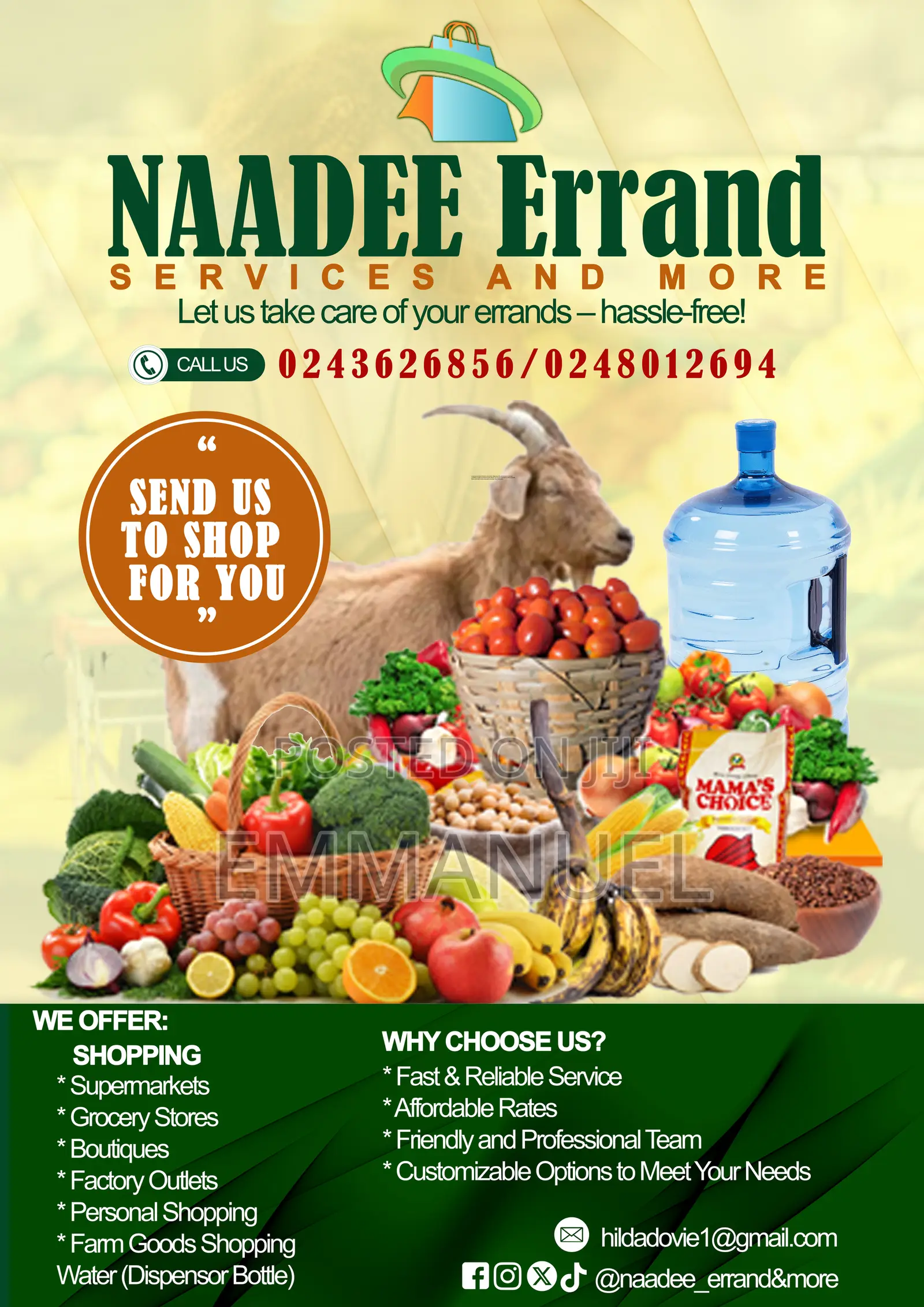 Naadee Errand Services and More