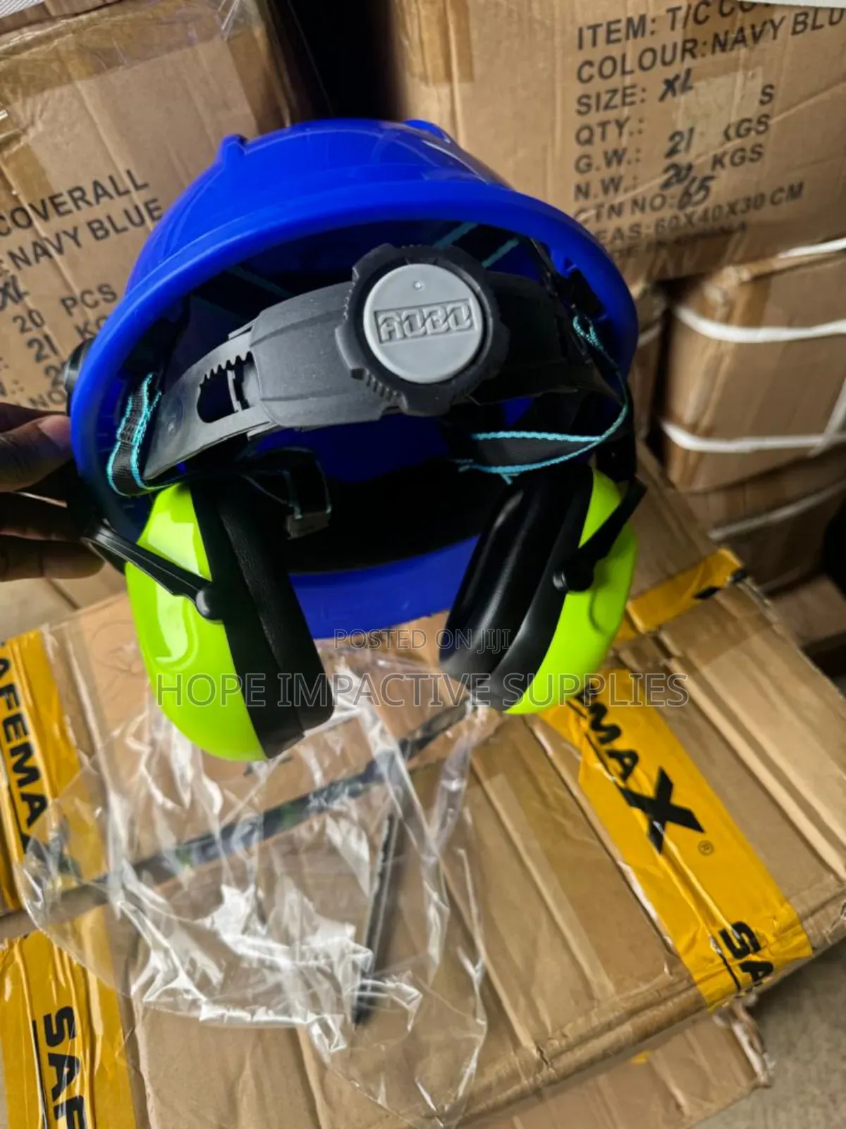 Helmet Mounted Earmuff(3m & Vaultex)